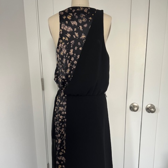 Cinq a Sept evening black and floral dress, size 4, NWOT - Picture 2 of 5